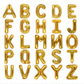 40” Gold Letter Balloons