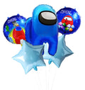 5pcs Among Us Theme Party Balloon Set -KB#30