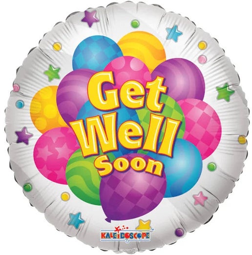 GET WELL SOON 18" BALLOON -GW26