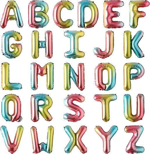 34" Letter Balloons