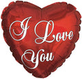 I love you Heart 18" Balloon -L17