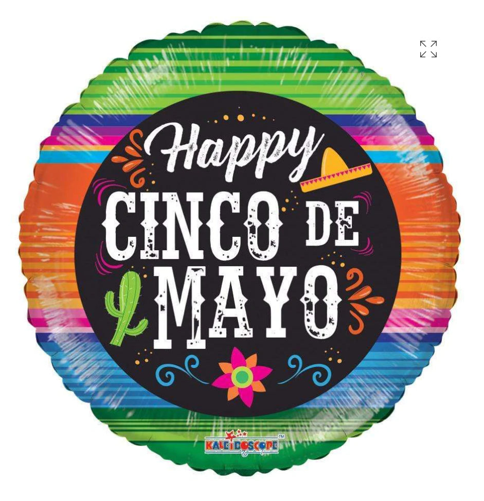 Cinco De Mayo 18" Balloon -O13