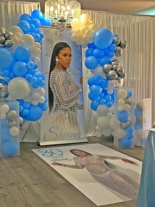 Custom Floor Wrap – Stylish & Bold Event Decor