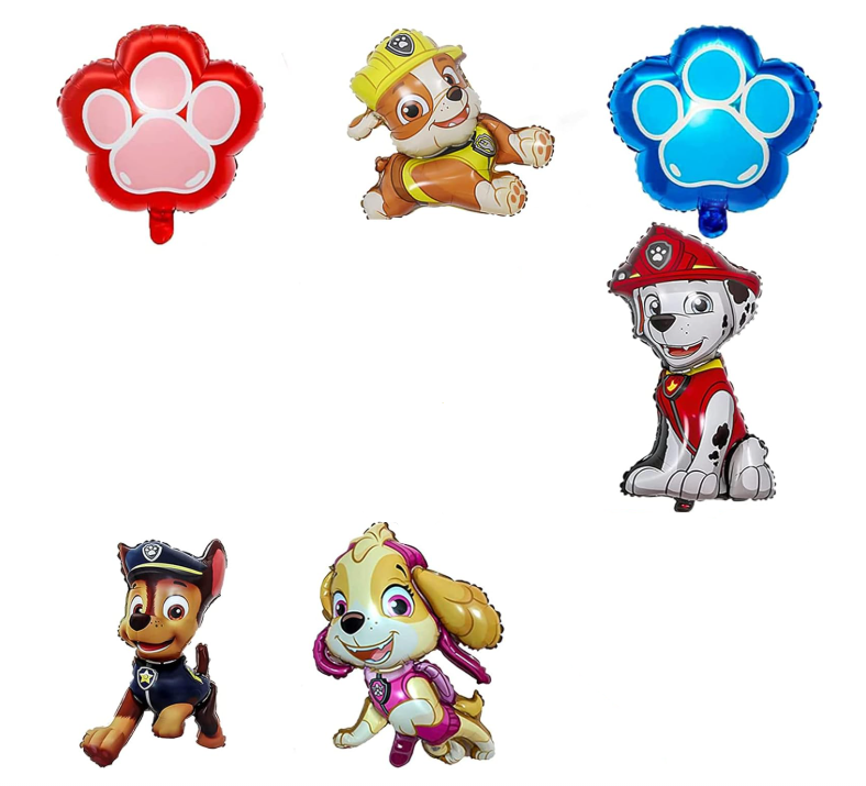 Paw Dog Patrol Balloons Mini Air Filled Style -#83