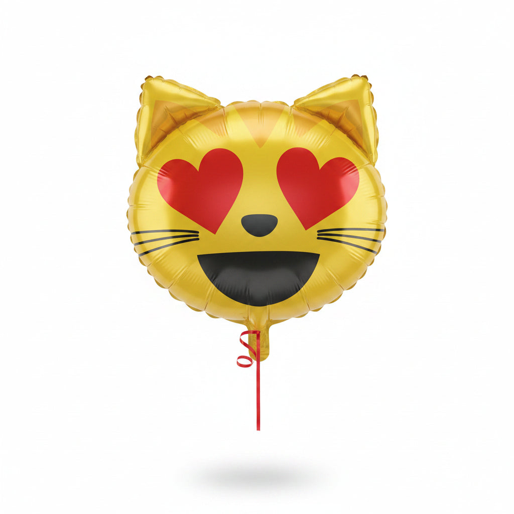 Emoji CAT 22”foil balloon E96