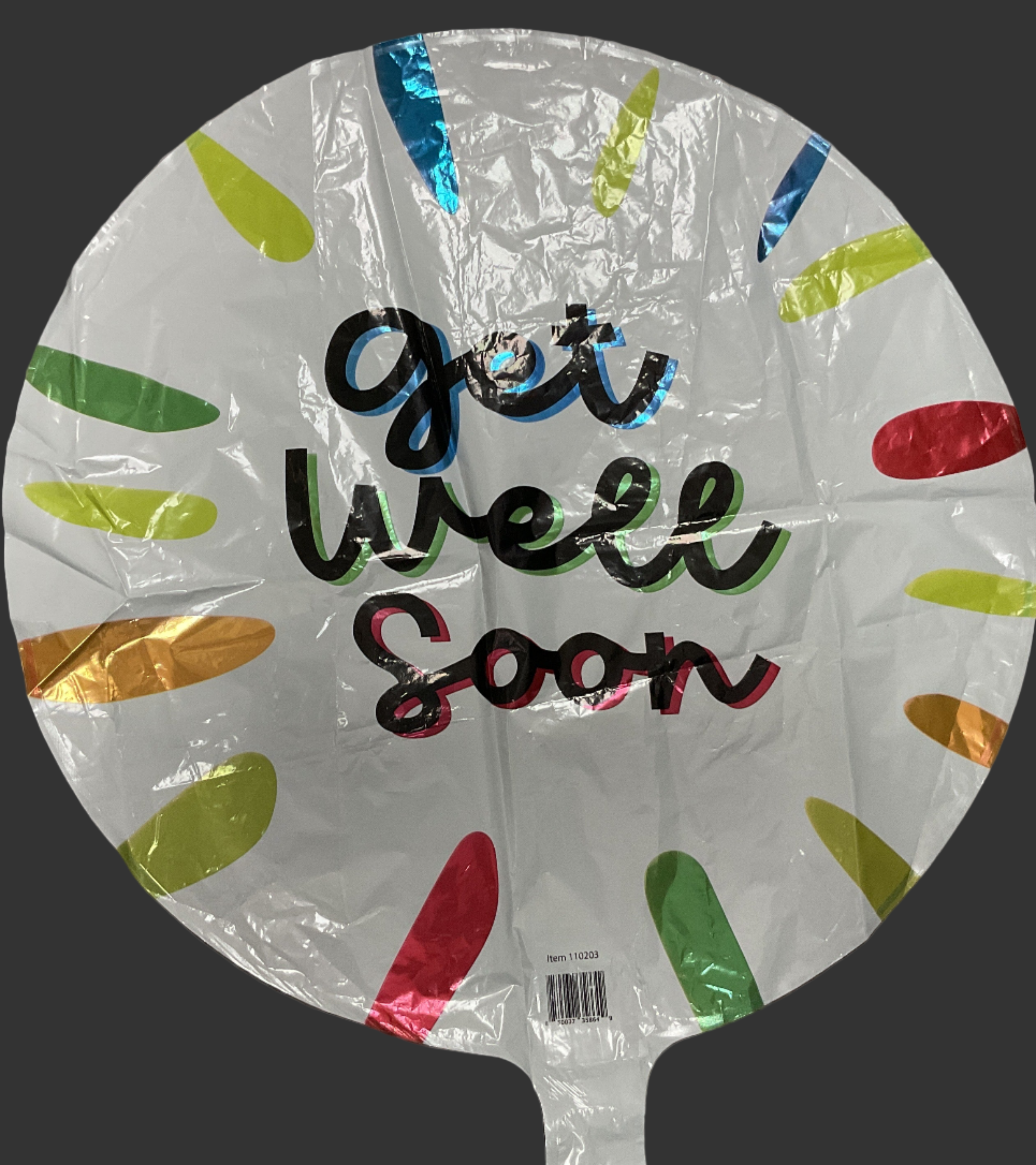 GET WELL SOON! 18" BALLOON -GW9