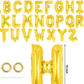 16” Gold Letter Balloons