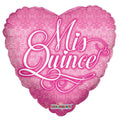Mis Quince Corazón Rosa 18" Balloon -SP08