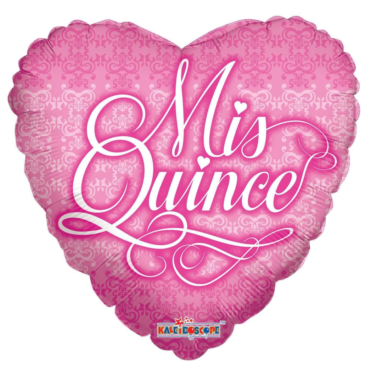 Mis Quince Corazón Rosa 18" Balloon -SP08