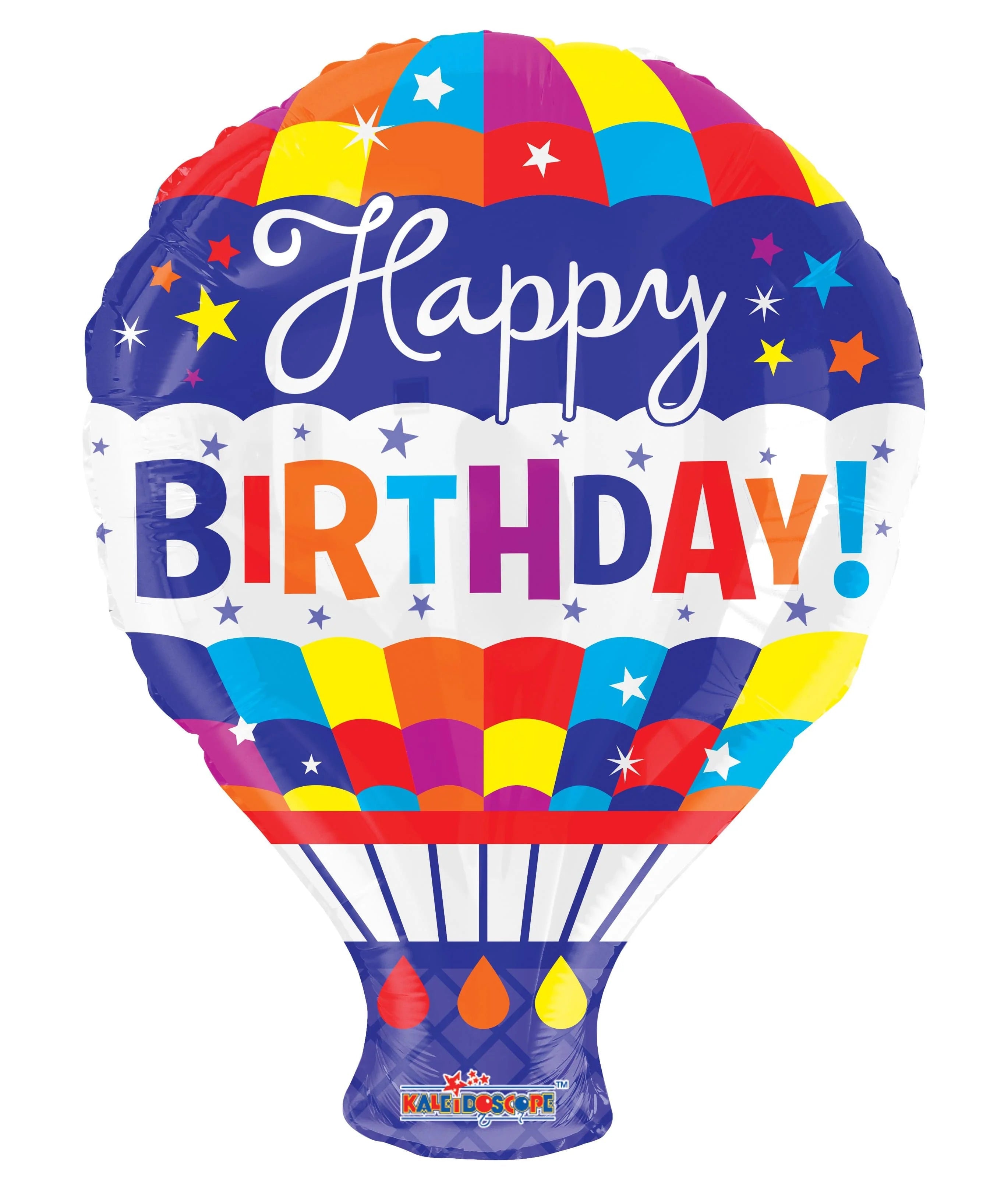 Happy Birthday Balloon Curits 18"- B47