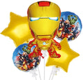 5pcs Marvel Baby Iron Man Balloon Set -KB#15