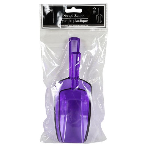2 Pcs Plastic Scoops – Purple