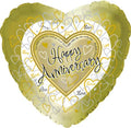HAPPY ANNIVERSARY 18" BALLOON -E6