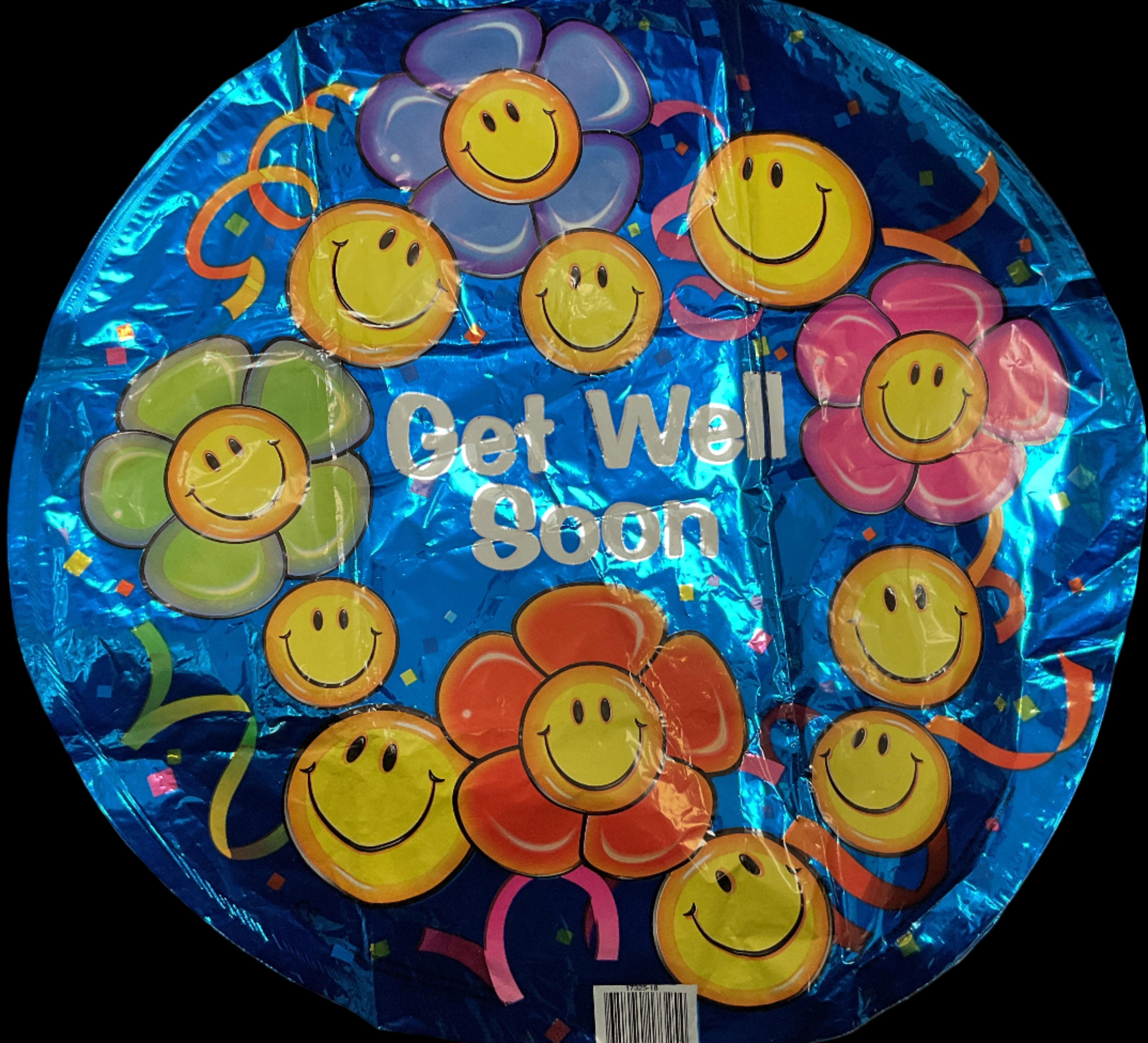 GET WELL WISHES! 18" BALLOON -GW11