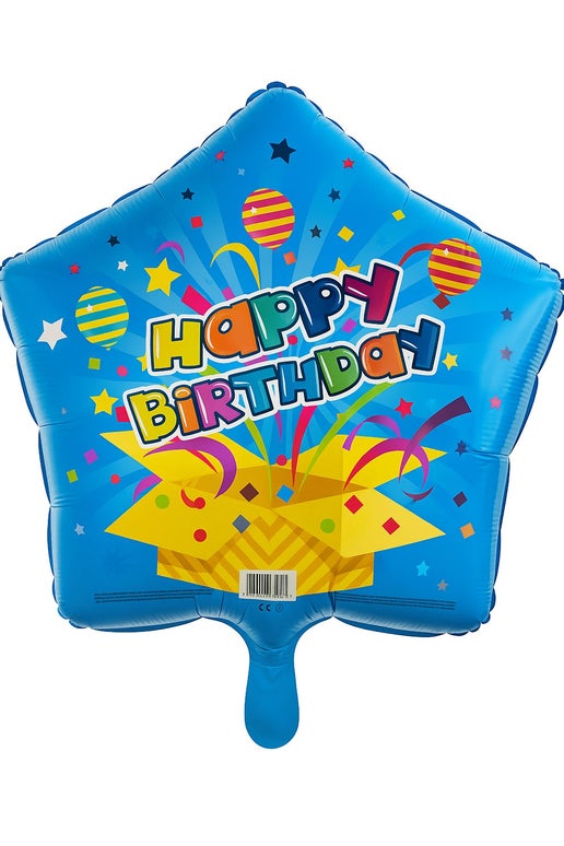 Happy Birthday 18" Balloon - B34
