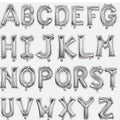 14” Sliver Letter Balloons