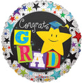 CONGRATS GRAD! 18" BALLOON -G21