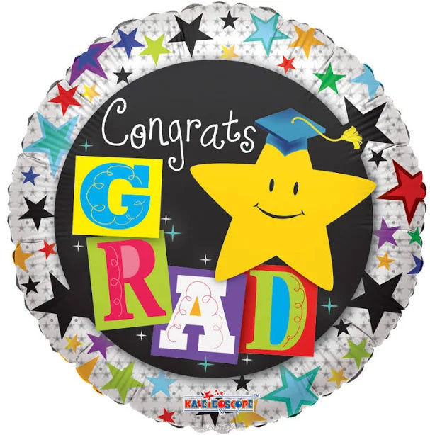 CONGRATS GRAD! 18" BALLOON -G21