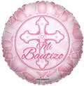 Mi Bautizo Rosa 18″ Balloon- SP19