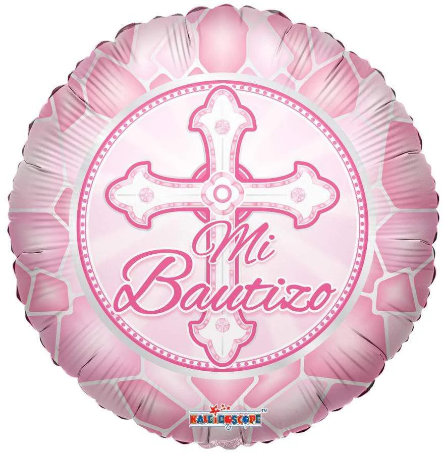 Mi Bautizo Rosa 18″ Balloon- SP19