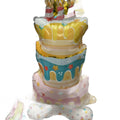 Birthday cake pink 20”stand air walker HB124