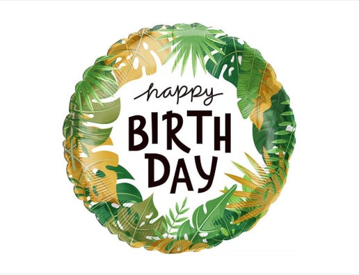 Happy Birthday 18" Balloon -B56