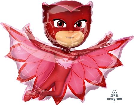 PJ Masks Owlette Birthday 33" Balloon - K3