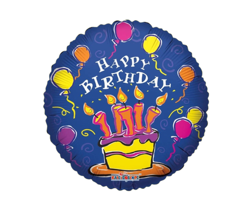 Happy Birthday 18" Balloon - HB64