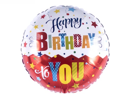 Happy Birthday To You 18" Balloon-B10