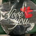 I love you 18”balloon heart  L2