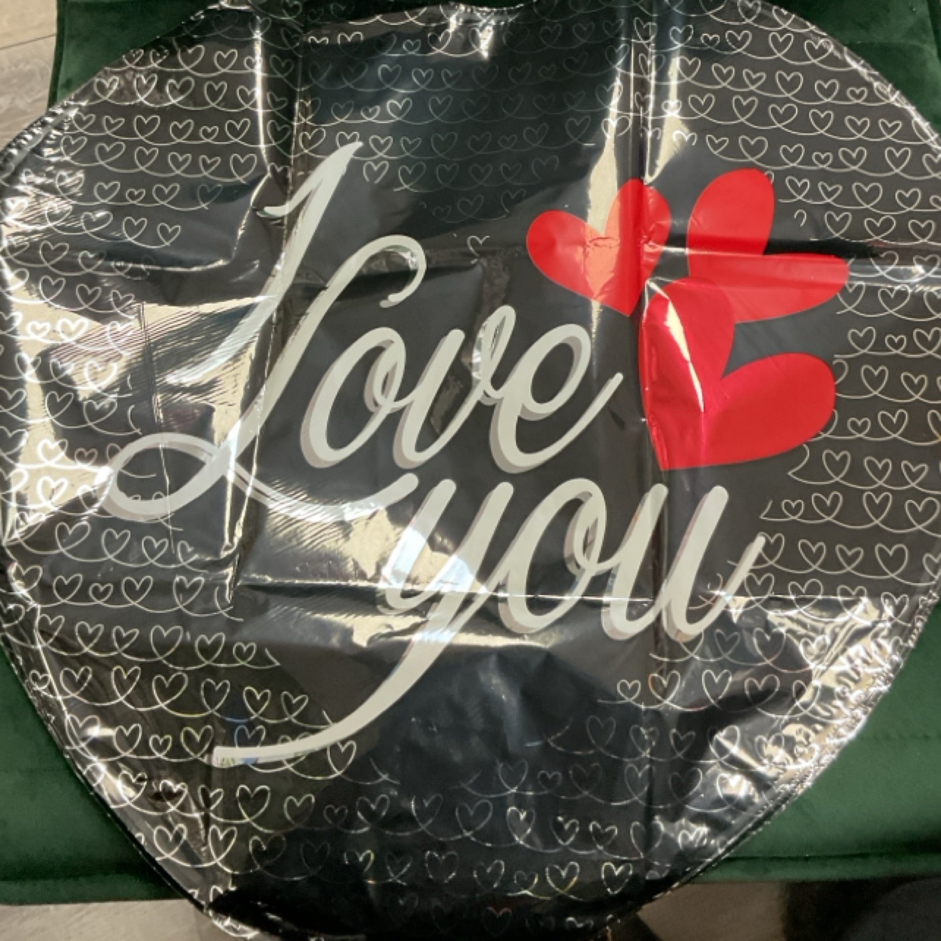 I love you 18”balloon heart  L2