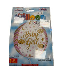 Baby Girl Round 18" Balloon SB1