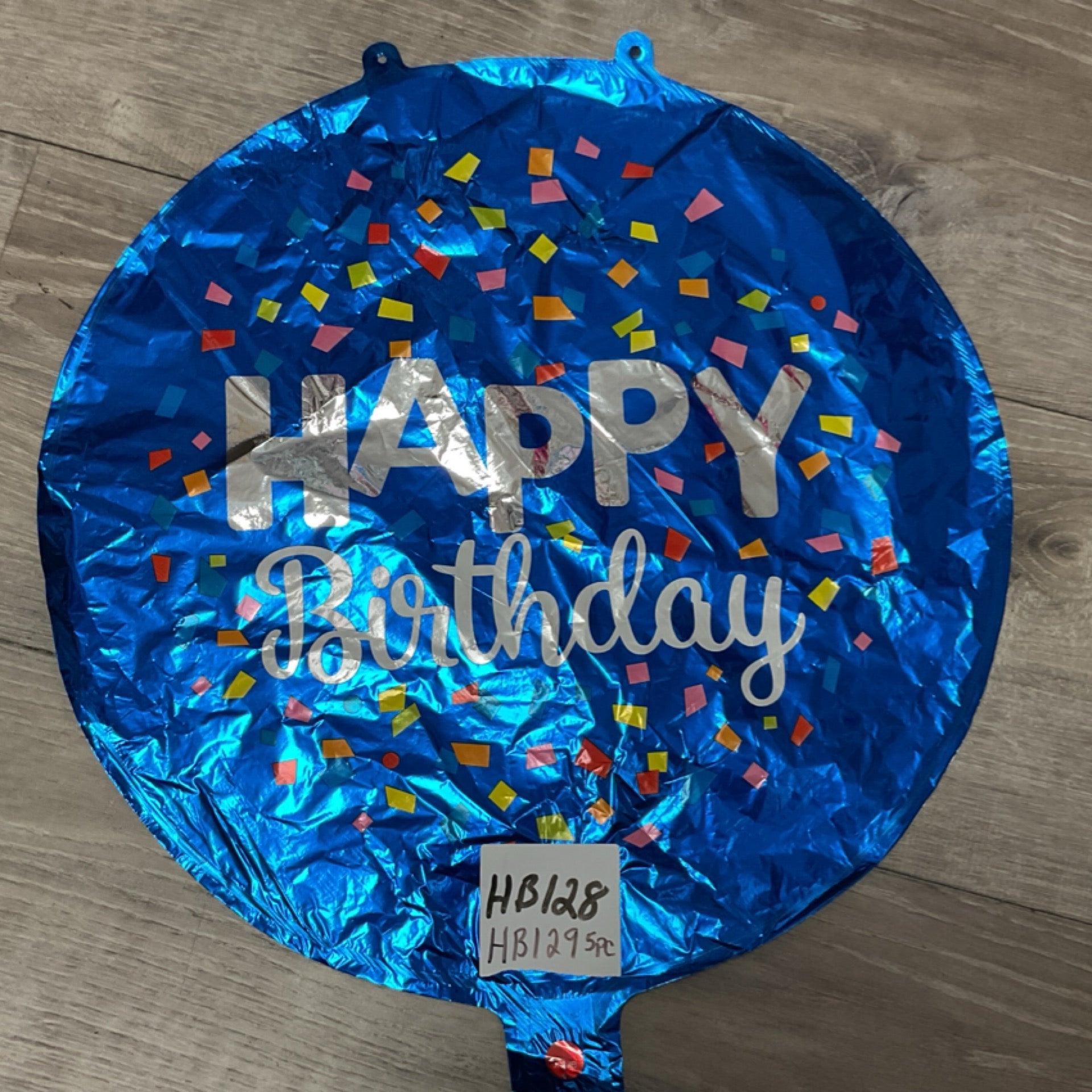 Happy birthday 18”balloon HB128
