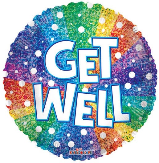 GET WELL 18" BALLOON -GW17