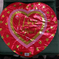 I love you pink and gold Heart 18" Balloon -L3