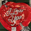 I love you 18”balloon heart with arrow L21