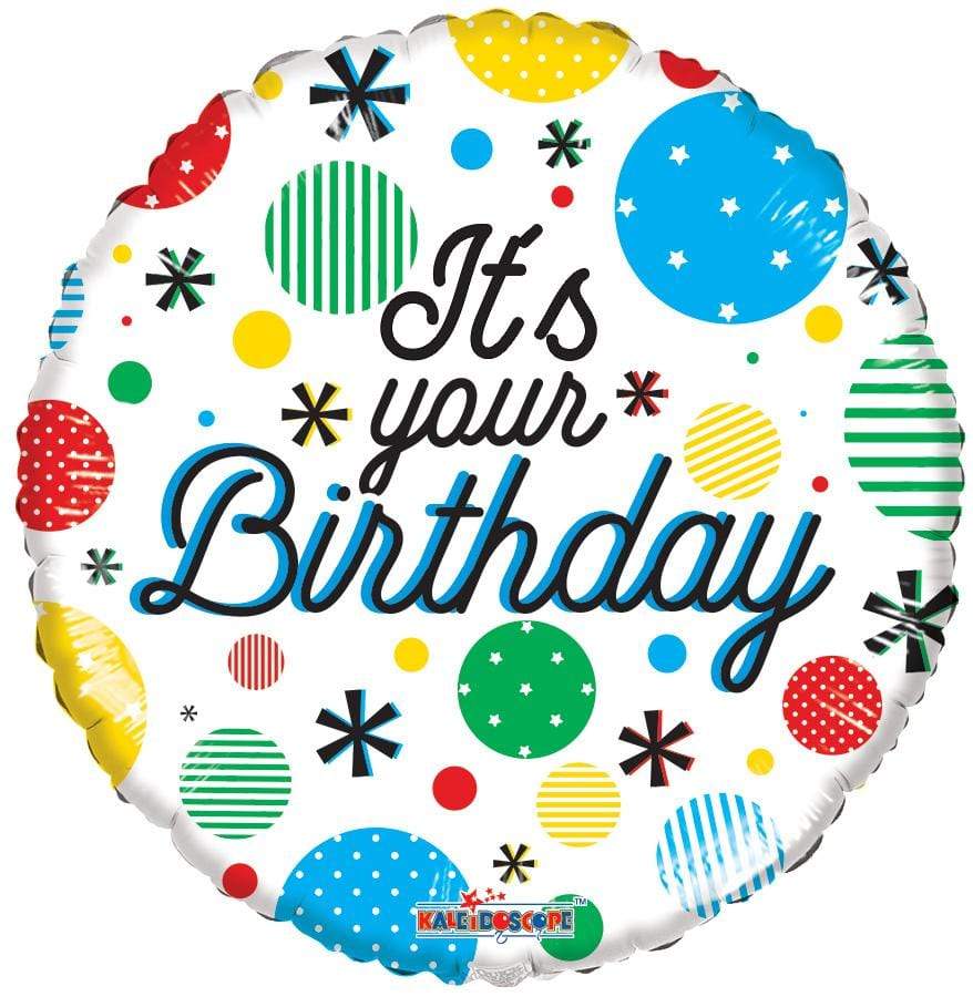 ITS YOUR BIRTHDAY  18" Balloon - B3