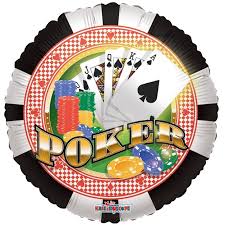 Poker 18" Balloon -O19