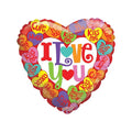 I love you Heart 18'' Balloon -L13
