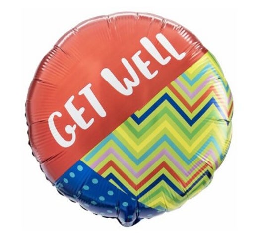 GET WELL 18" BALLOON -GW6