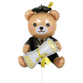 GRAD BEAR CAP AND GOWN 18" BALLOON -G58