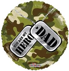 Your My Hero Dad 18" Balloons - F4
