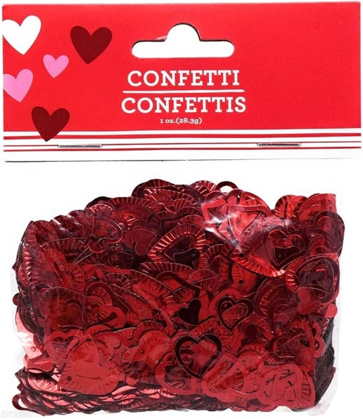 Heart Confetti – Red BS49