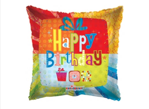 Happy Birthday 18" Balloon - B67