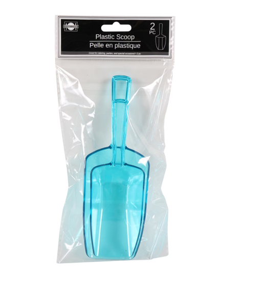 2 Pcs Plastic Scoop – Blue