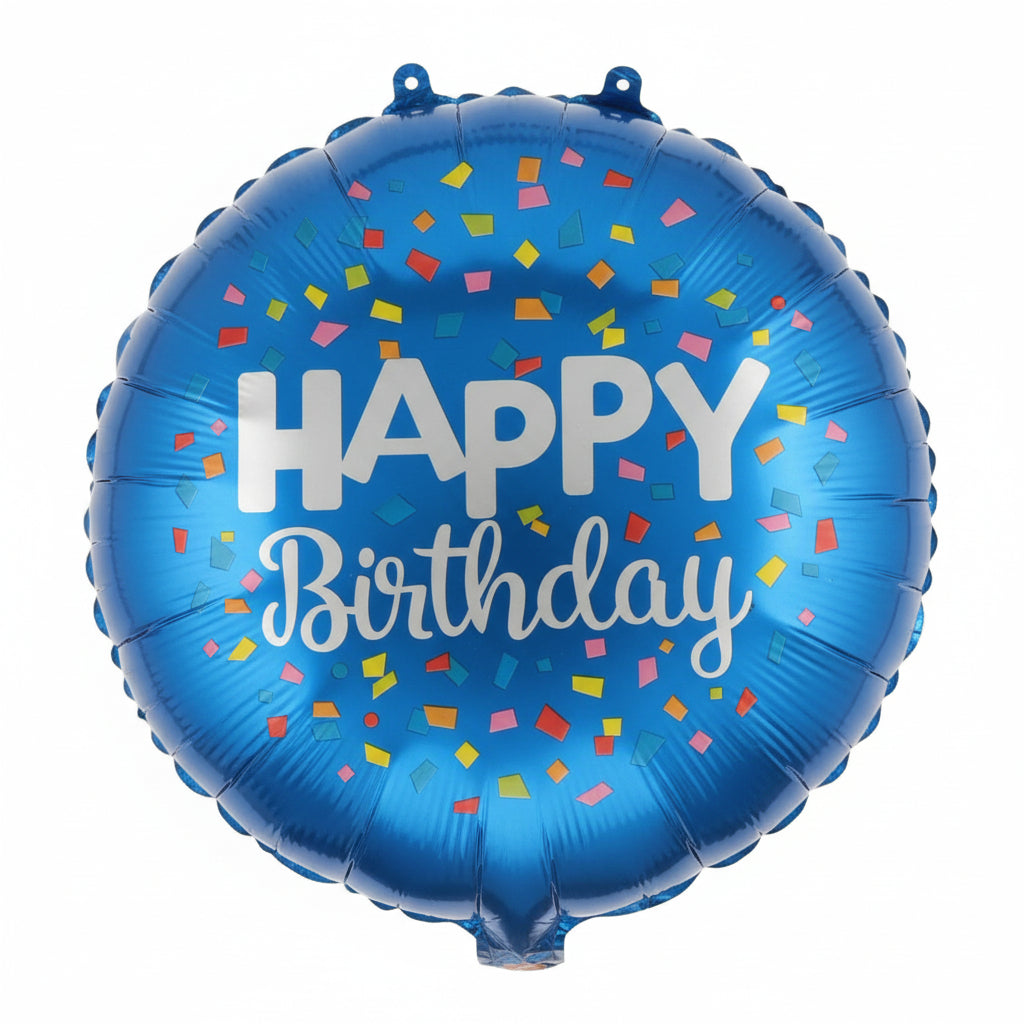 Happy birthday festive 18”balloon HB128