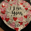 I Love YOU vibrants 18”balloon L63