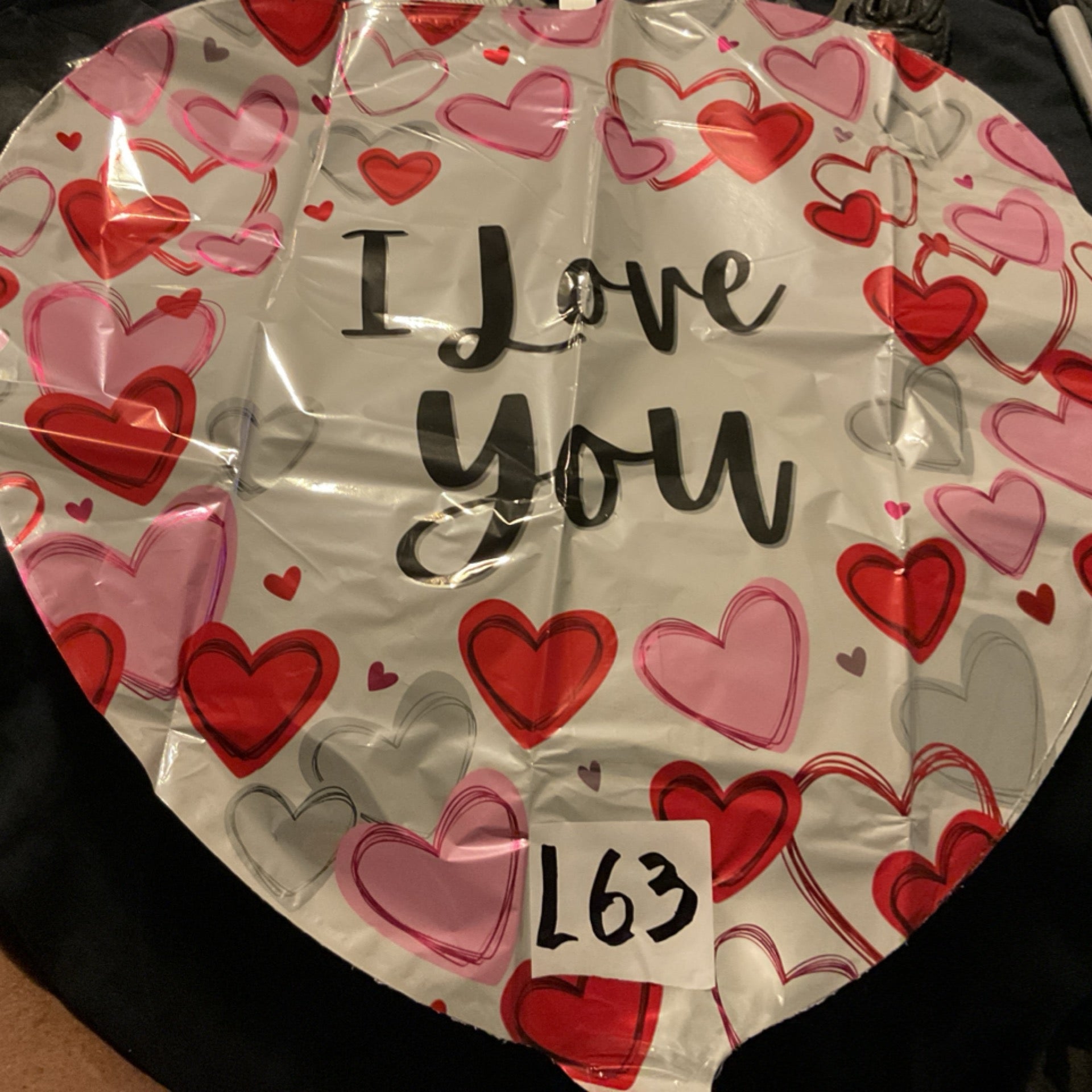 I Love YOU vibrants 18”balloon L63