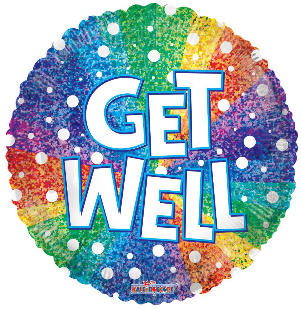 GET WELL 18" BALLOON -GW17