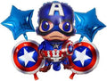 5pcs Baby Captain America 31” Balloon Set -KB#53